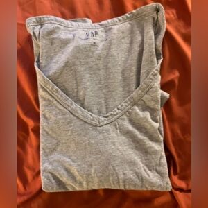 GAP Heather Gray Organic Cotton Tee